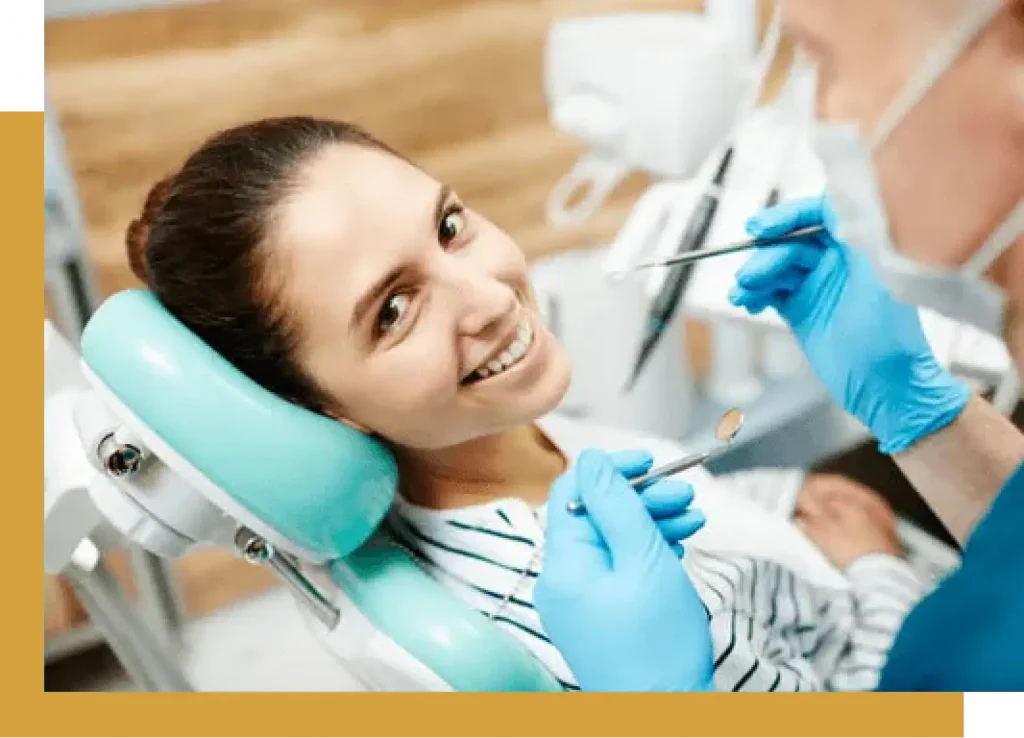 patient at oral surgery